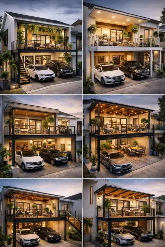 Mezannine Teras Rumah Keren di Bencongan